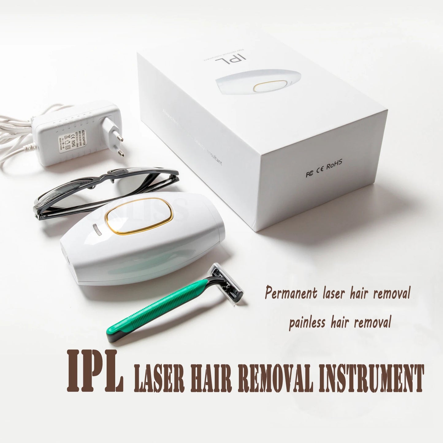 New IPL Hair Removal Laser Epilator For Women 500,000 Flash Depilator Pulses Permanent Laser Epilator Painless Hair Removal