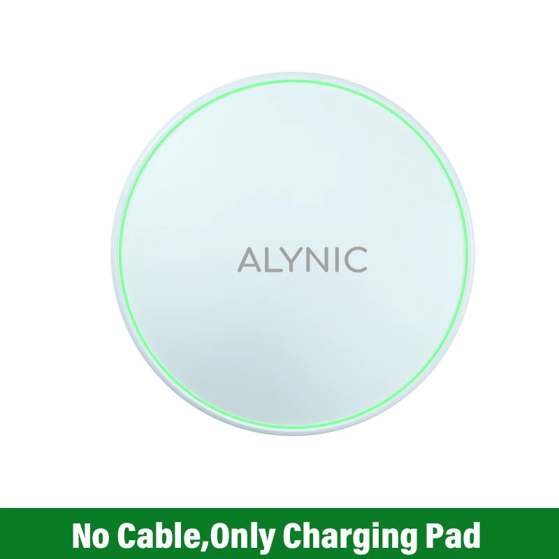 30W Wireless Fast Charger - Compatibles  with iphone , Samsung & More, with LED Indication
