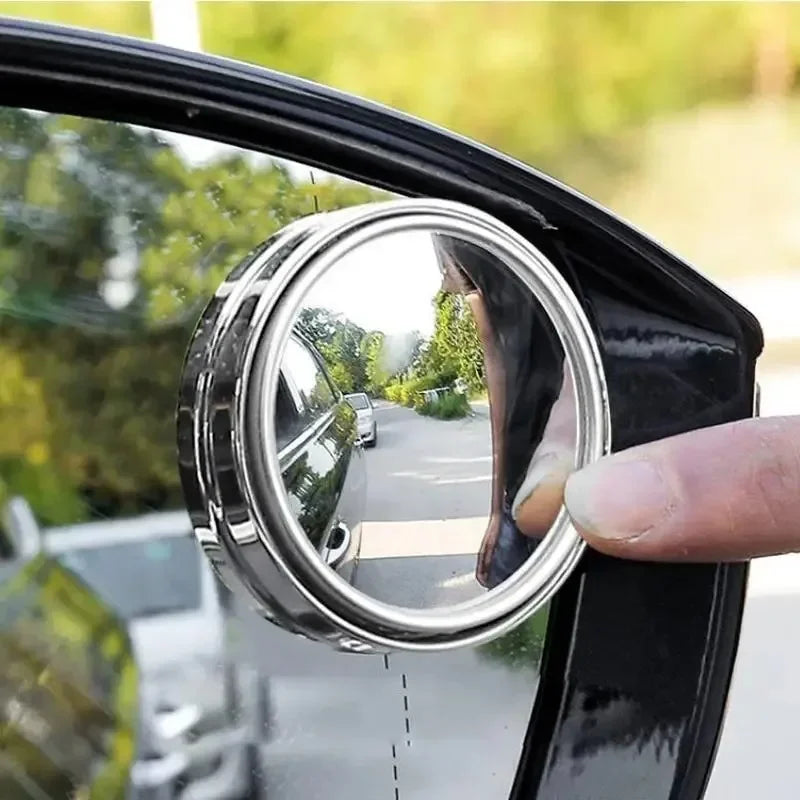 2 pcs Blind Spot Mirror 360°Wide Angle Convex Rear Side View Car Auto Universal