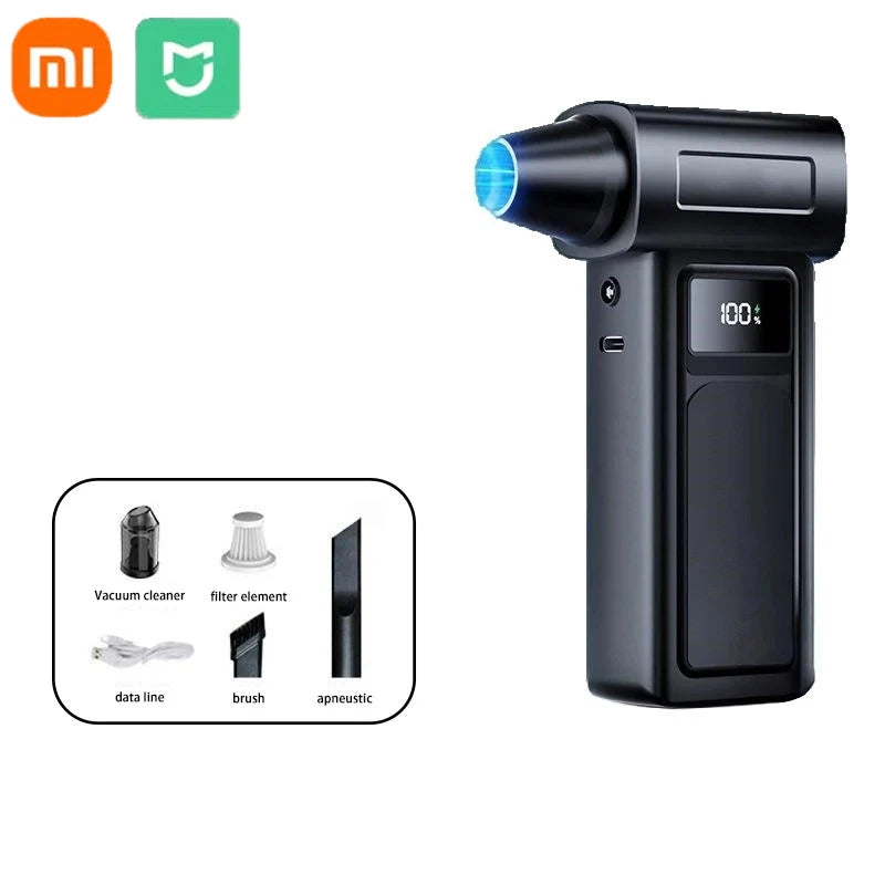 Xiaomi 1000000RPM Turbo Jet Blower Electric Powerful Air Blower Portable Dust Cleaner USB Charging 65m/s Brushless Jet Blower