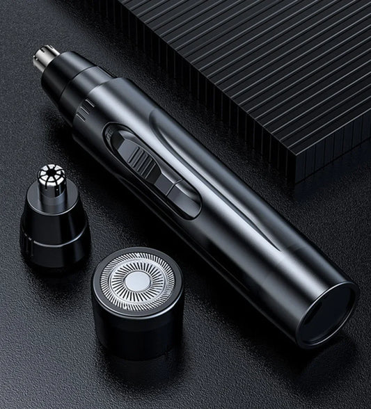 Black Electric Nose Hair Trimmer Ear and Nose Hair Trimmer Professional Painless Nose Hair Trimmer for Men And Women