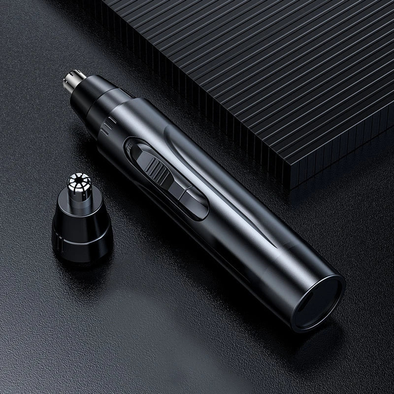 Black Electric Nose Hair Trimmer Ear and Nose Hair Trimmer Professional Painless Nose Hair Trimmer for Men And Women