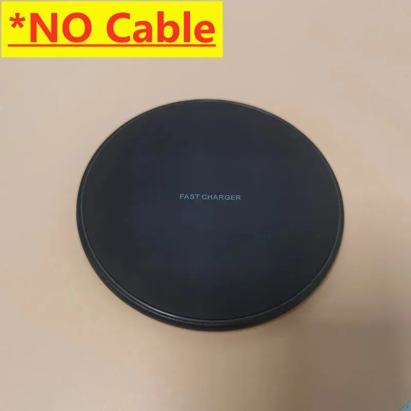 30W Wireless Fast Charger - Compatibles  with iphone , Samsung & More, with LED Indication
