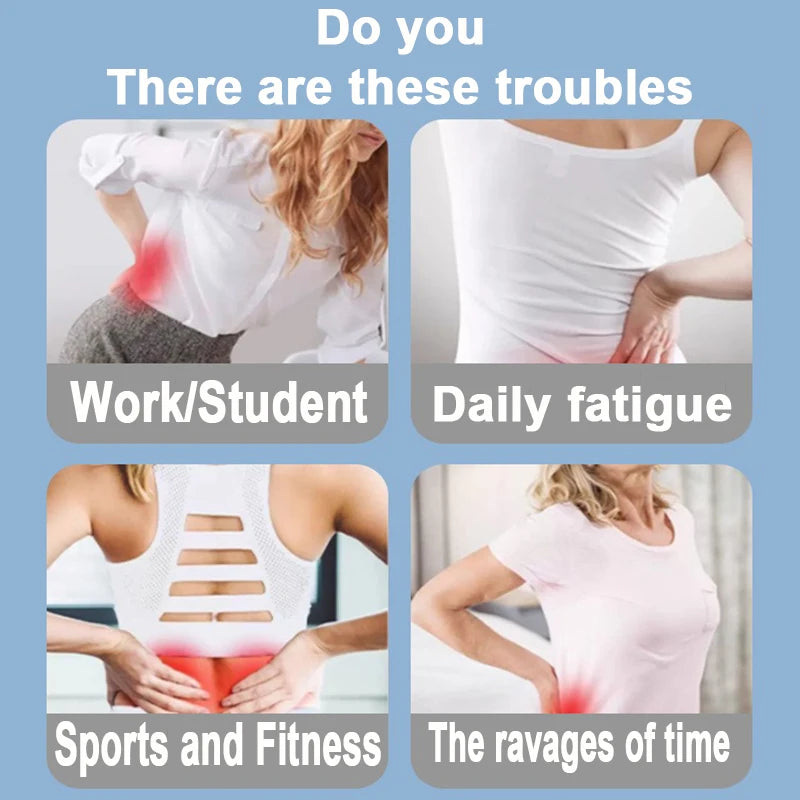 Back Cracker for Lower Back Pain Relief Lumbar Support Back Stretcher Multi-Level Adjustable Posture Corrector Sciatica YBAMQ001