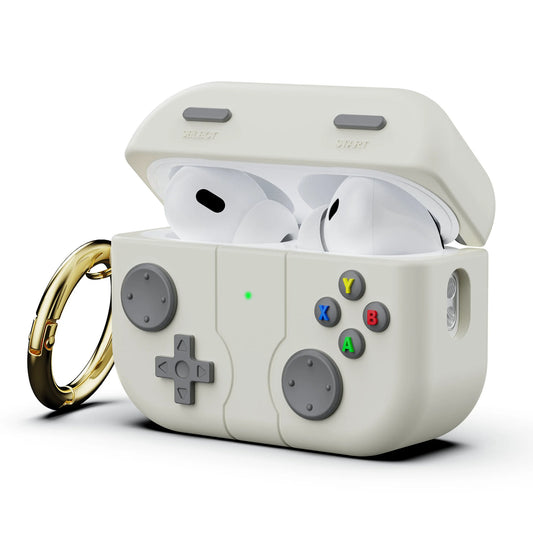 Compatible with AirPods Pro 2nd / 1st Generation Case Cover, Game Console Controller Design Case Soft Silicone Protective for Ai
