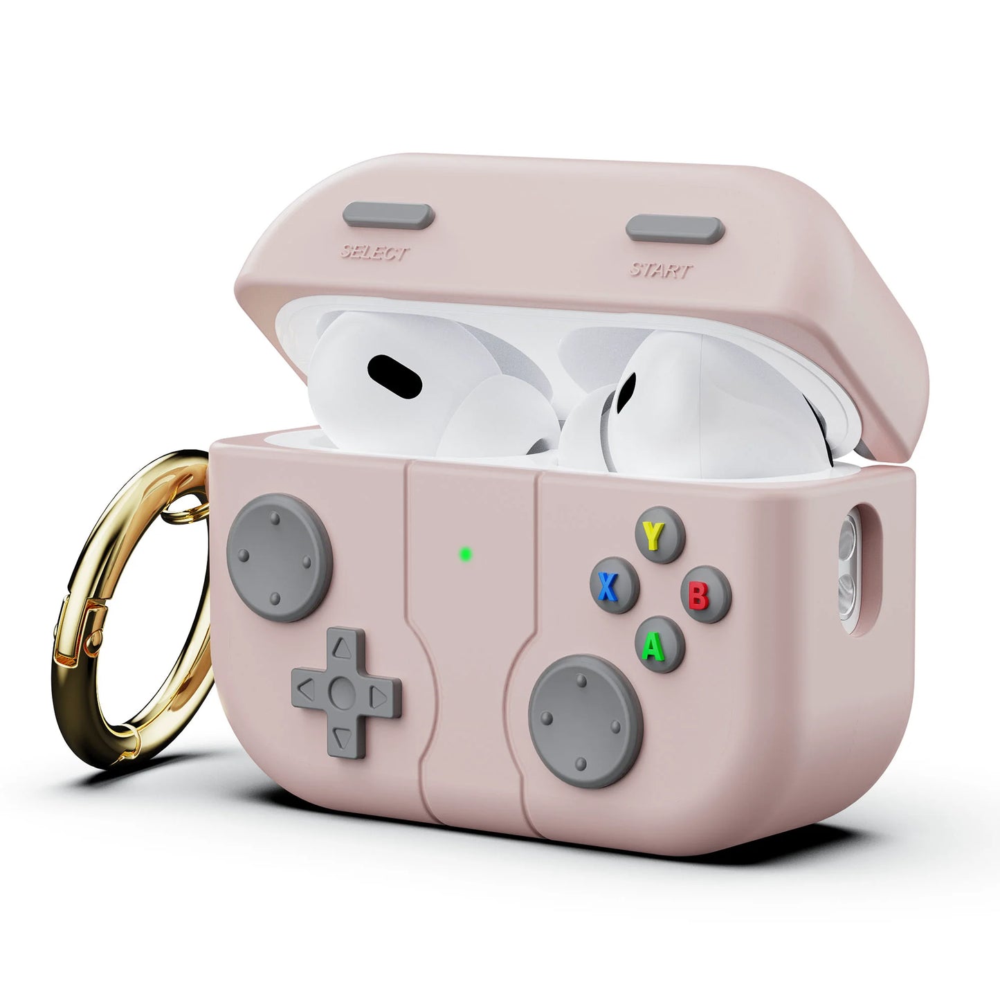 Compatible with AirPods Pro 2nd / 1st Generation Case Cover, Game Console Controller Design Case Soft Silicone Protective for Ai