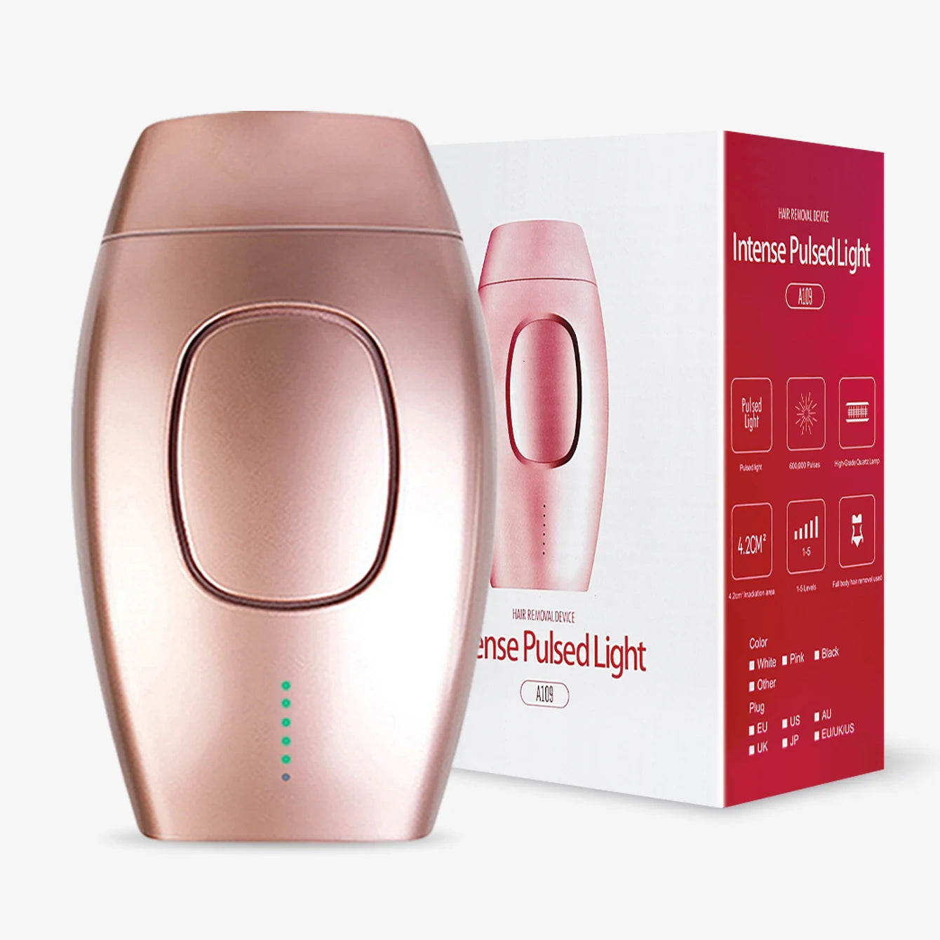 IPL Hair Removal Laser Epilator For Women 500,000 Flash Depilator Pulses Permanent Laser Epilator Painless Hair Removal