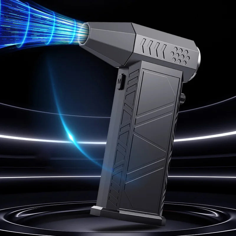 Fan, hair dryer, strong wind power, extremely powerful portable hair dryer, 130,000 RPM, rechargeable battery