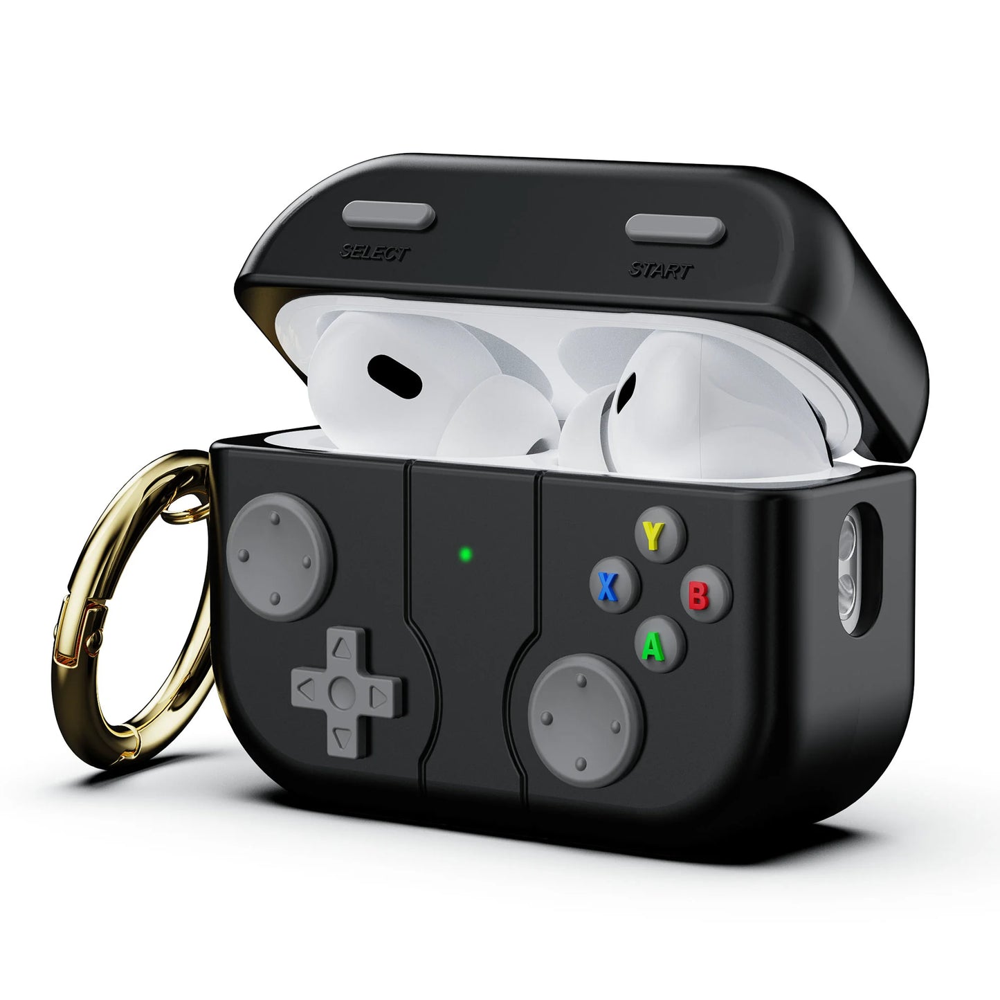 Compatible with AirPods Pro 2nd / 1st Generation Case Cover, Game Console Controller Design Case Soft Silicone Protective for Ai