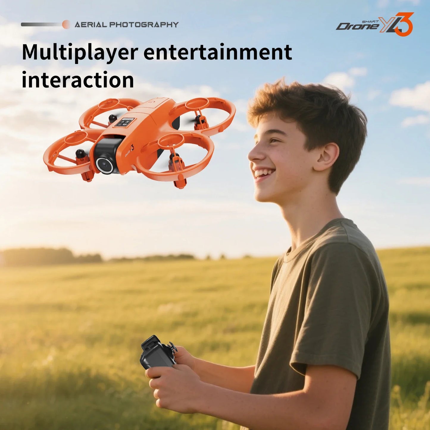 YL3 Drone Professional 8K Dual Camera Long Battery Life GPS WIFI Brushless Motors Obstacle Avoidance Foldable Quadcopter