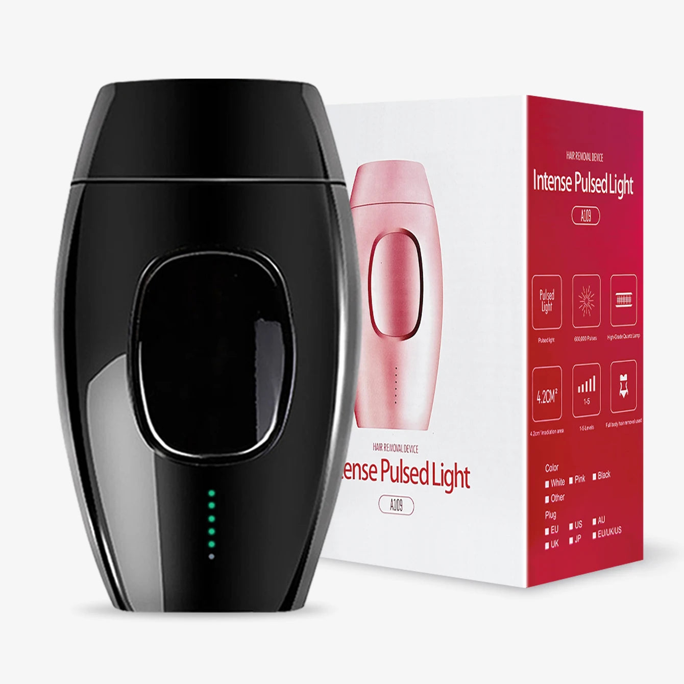 IPL Hair Removal Laser Epilator For Women 500,000 Flash Depilator Pulses Permanent Laser Epilator Painless Hair Removal