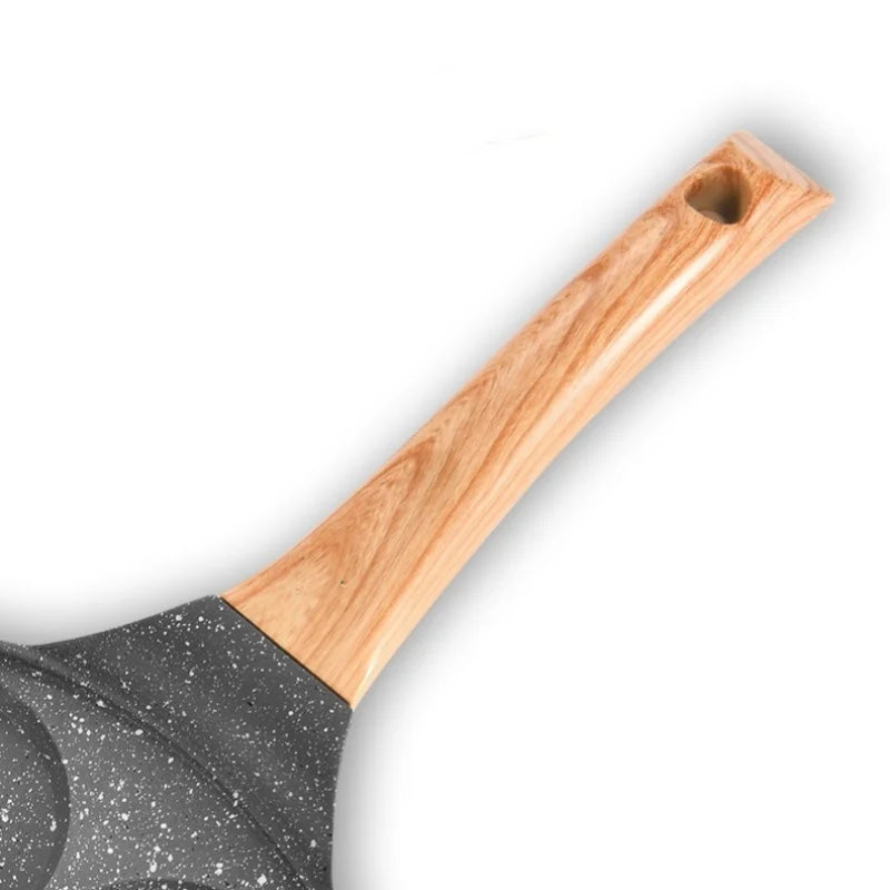 Poêle pancake 7 Trous - Antiadhesive,Rapide & Multifonction