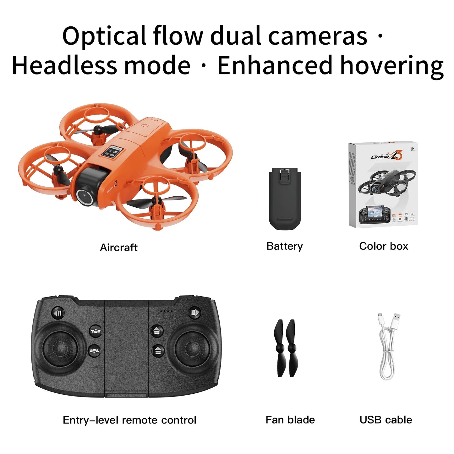 YL3 Drone Professional 8K Dual Camera Long Battery Life GPS WIFI Brushless Motors Obstacle Avoidance Foldable Quadcopter