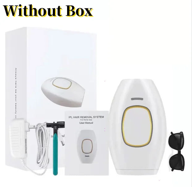 IPL Hair Removal Laser Epilator For Women 500,000 Flash Depilator Pulses Permanent Laser Epilator Painless Hair Removal